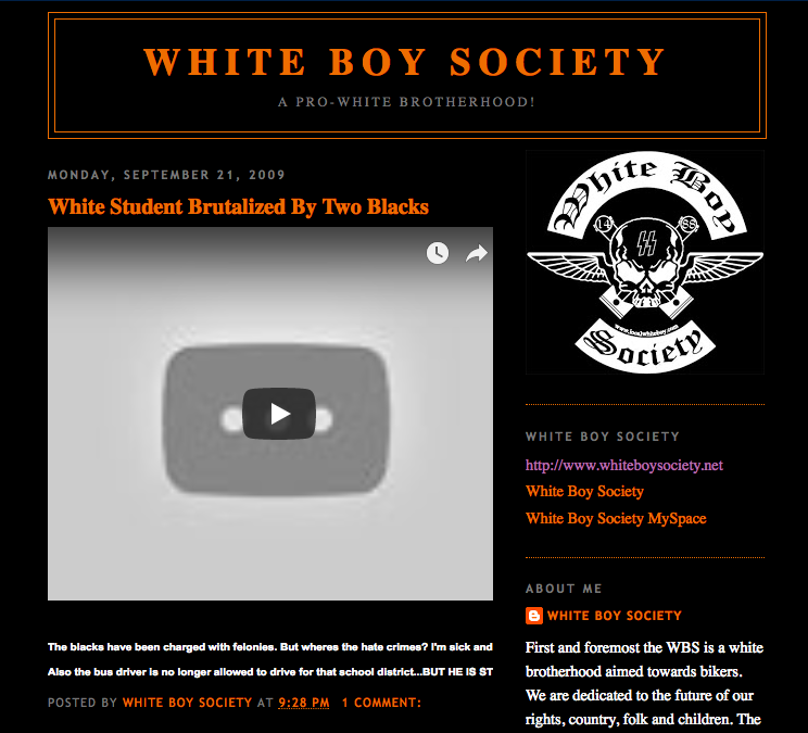 Screenshot White Boy Society